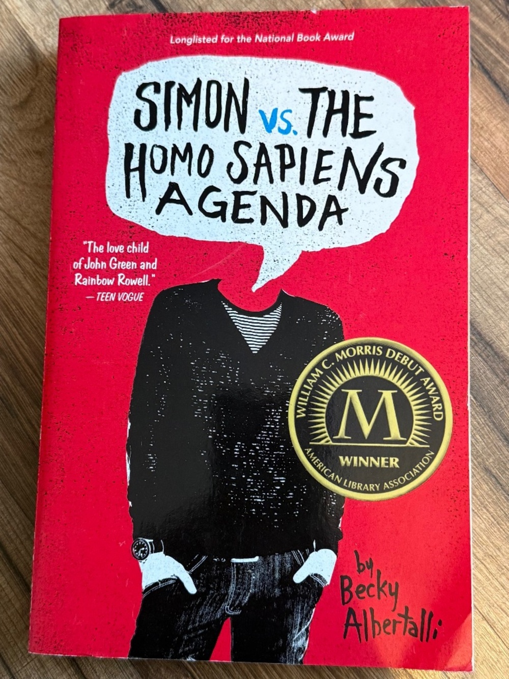 Simon vs. The Homo Sapiens Agency by Becky Albertalli